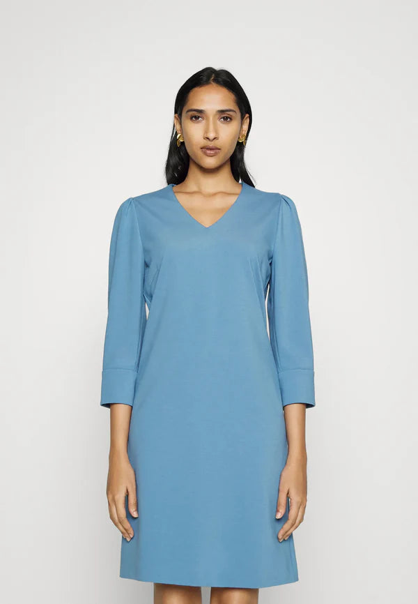 DISTANY DRESS, OPEN BLUE