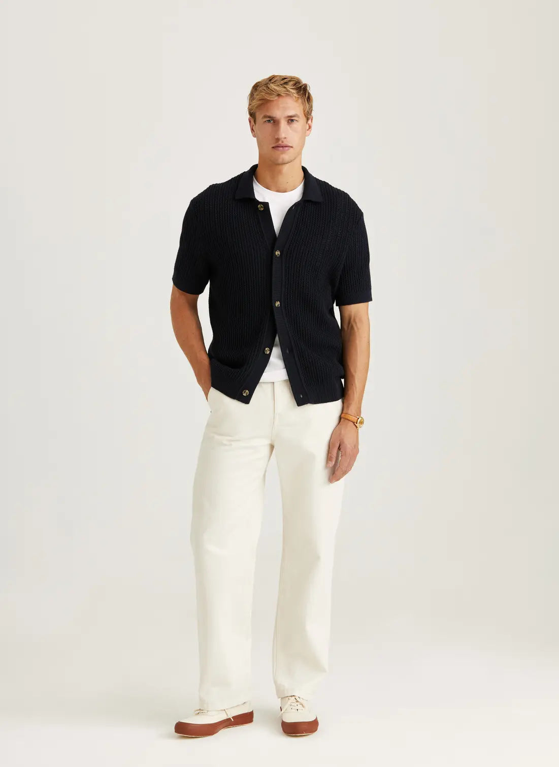 Connors Sports Polo, Old Blue