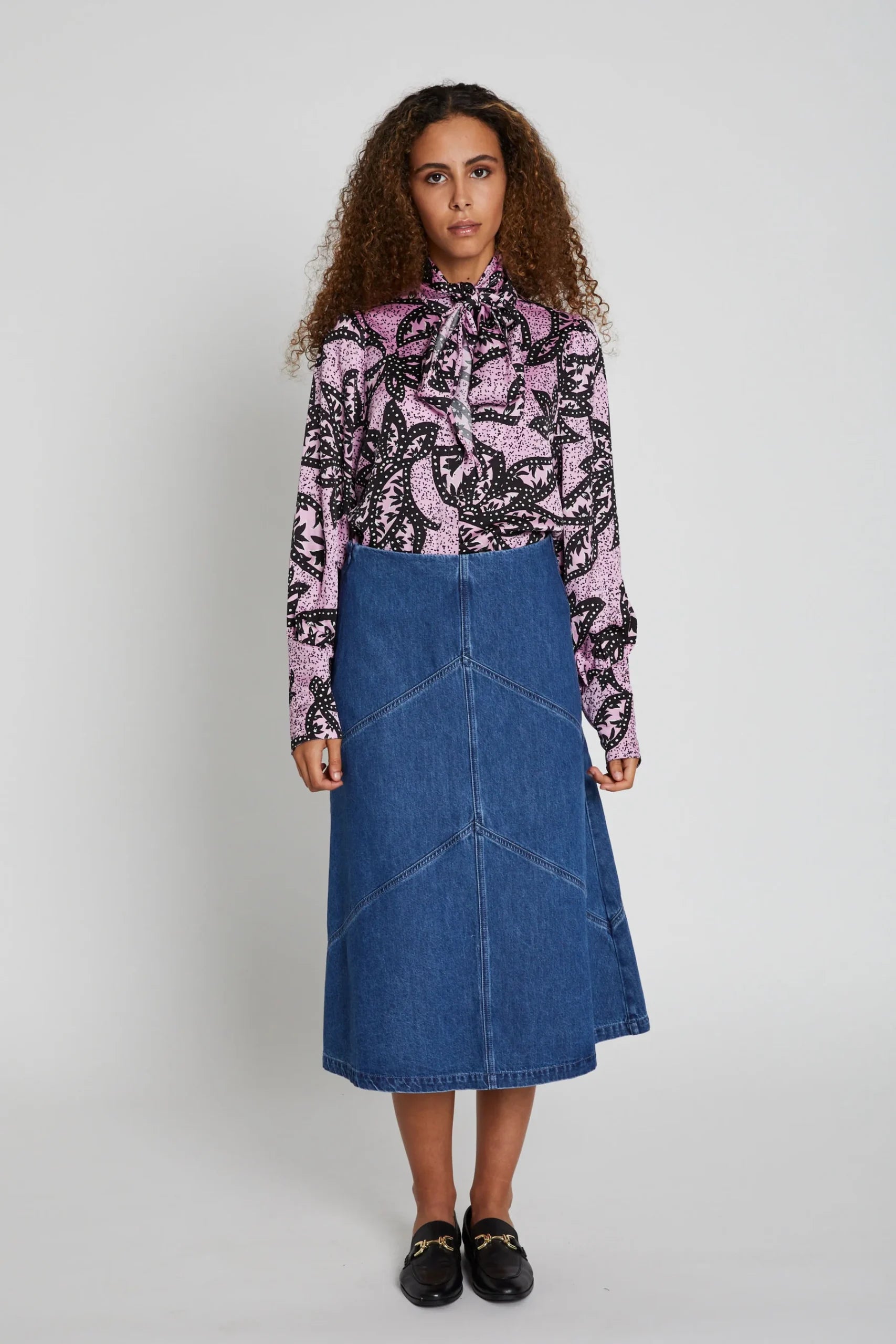 CanaBBEleen Skirt, Dark Blue Denim