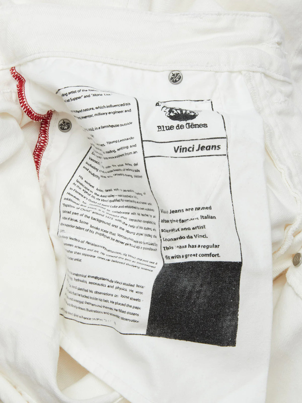 Vinci Bianco Jeans, White