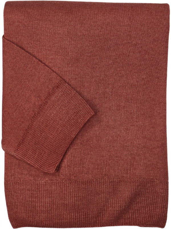 GENOVA MERINO CREW NECK JUMPER, OKKER