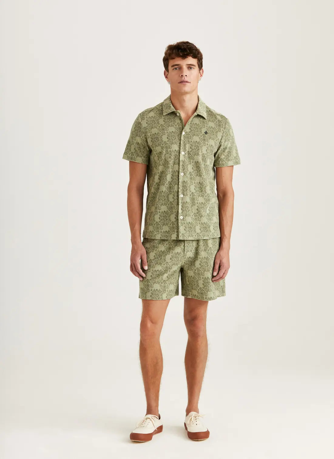 Shellby Terry Shirt, Green