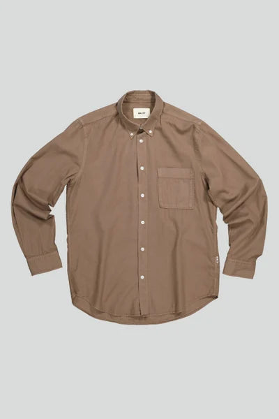 ARNE BD 5655 SHIRT, SHITAKE