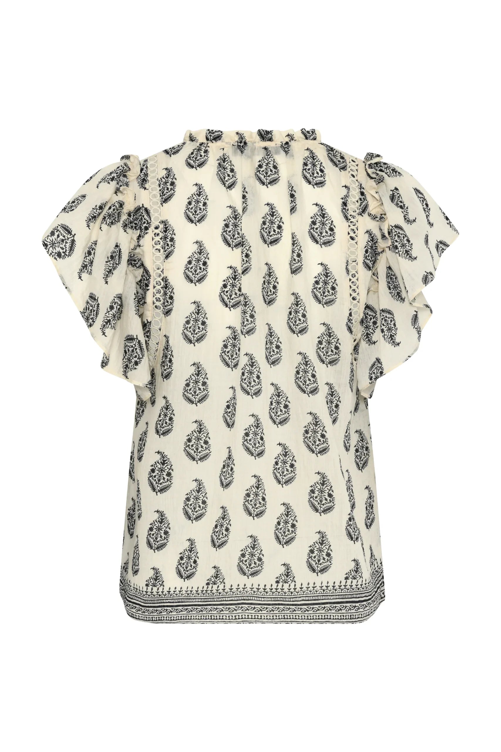 DuscleBBSabina Top, Cream/Black