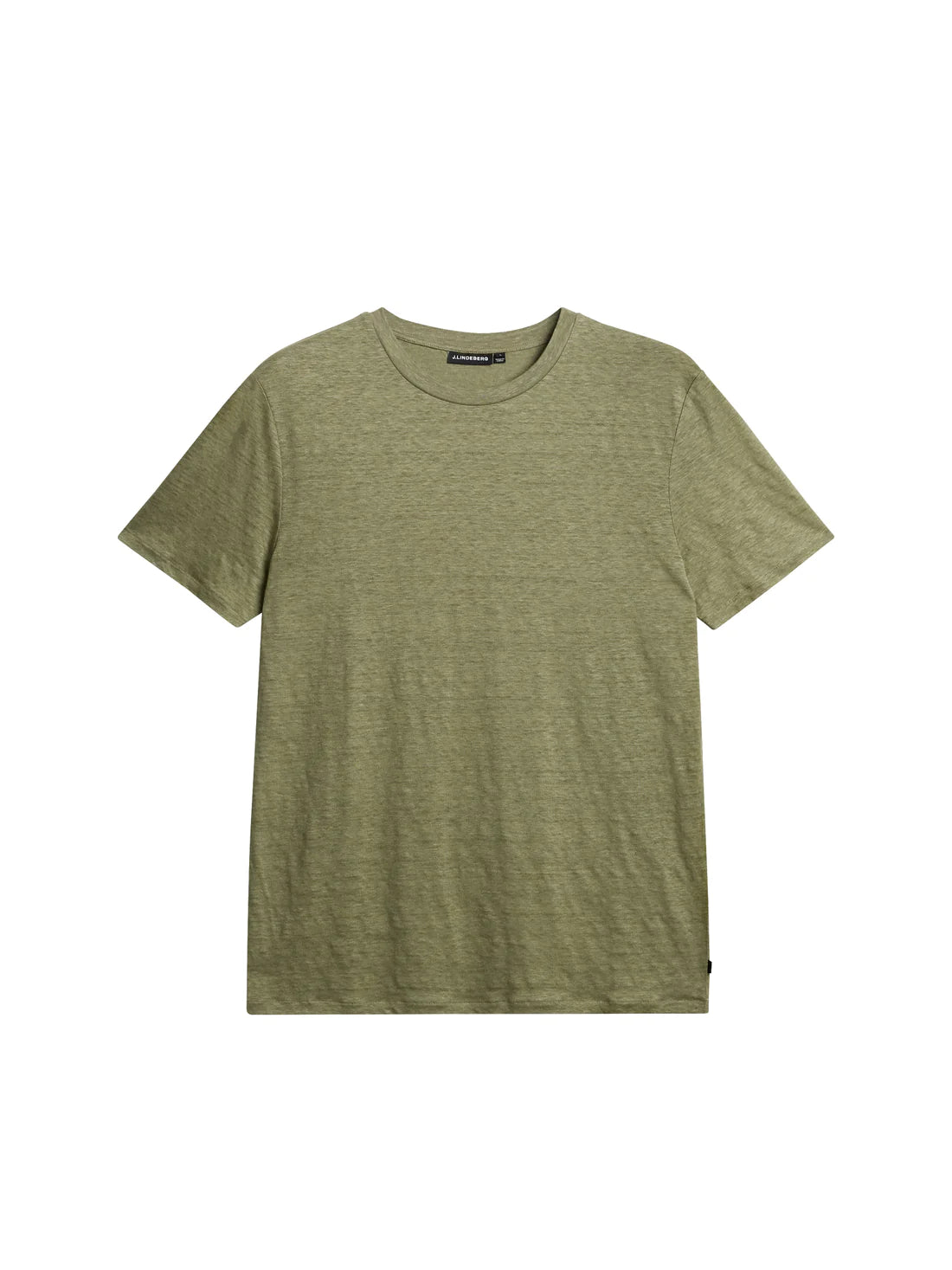 Coma Linen Tee, Oil Green
