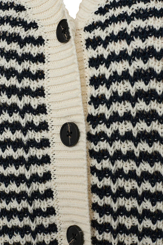 Marianne SS Cardigan, Midnight Navy