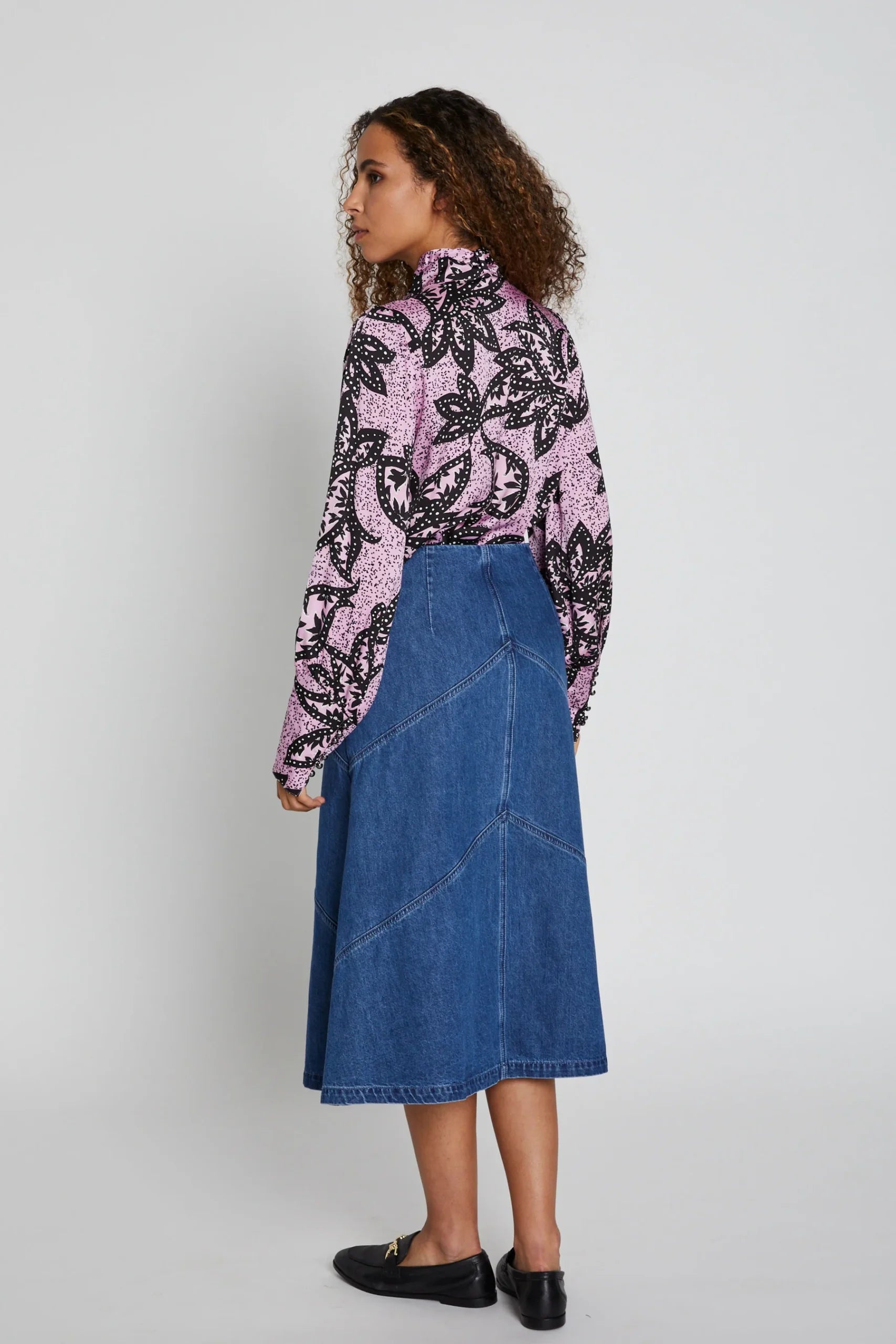 CanaBBEleen Skirt, Dark Blue Denim