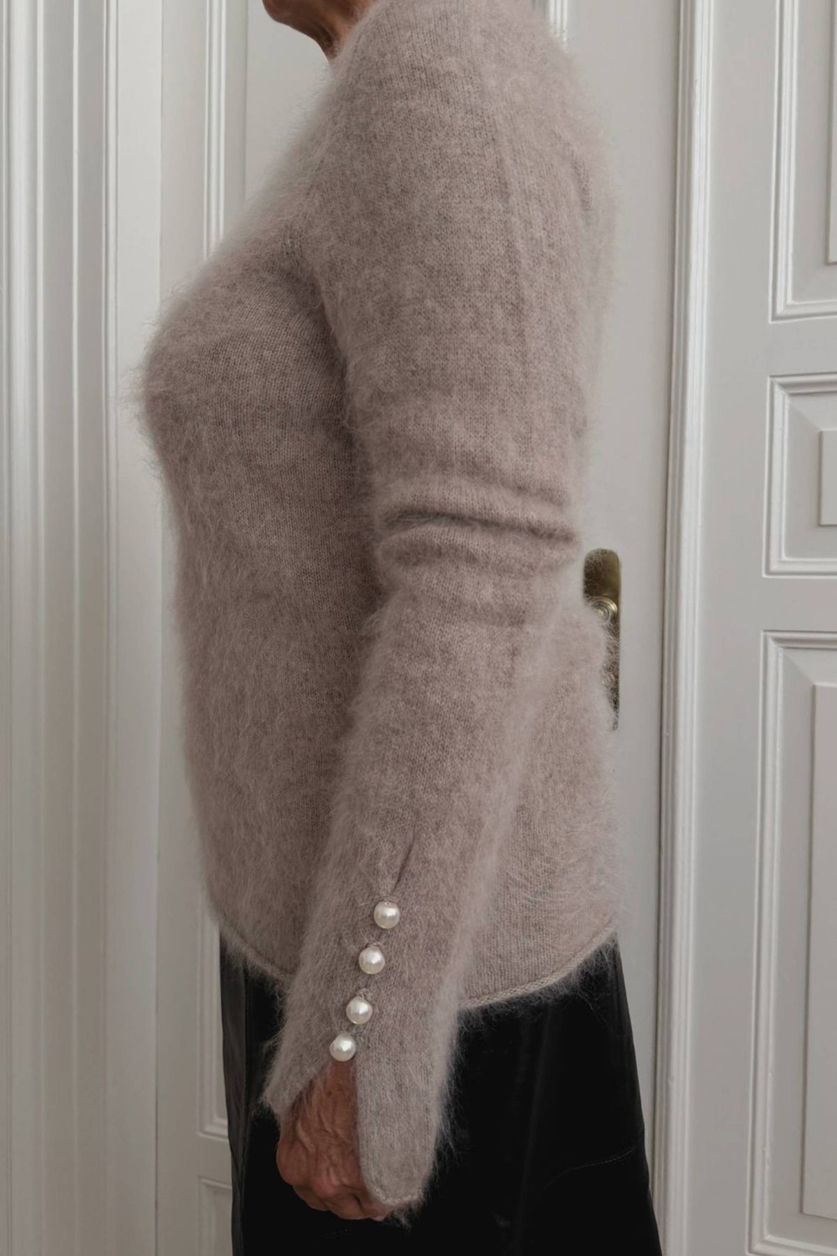 ABBELONE SWEATER BRUSHED, MINK