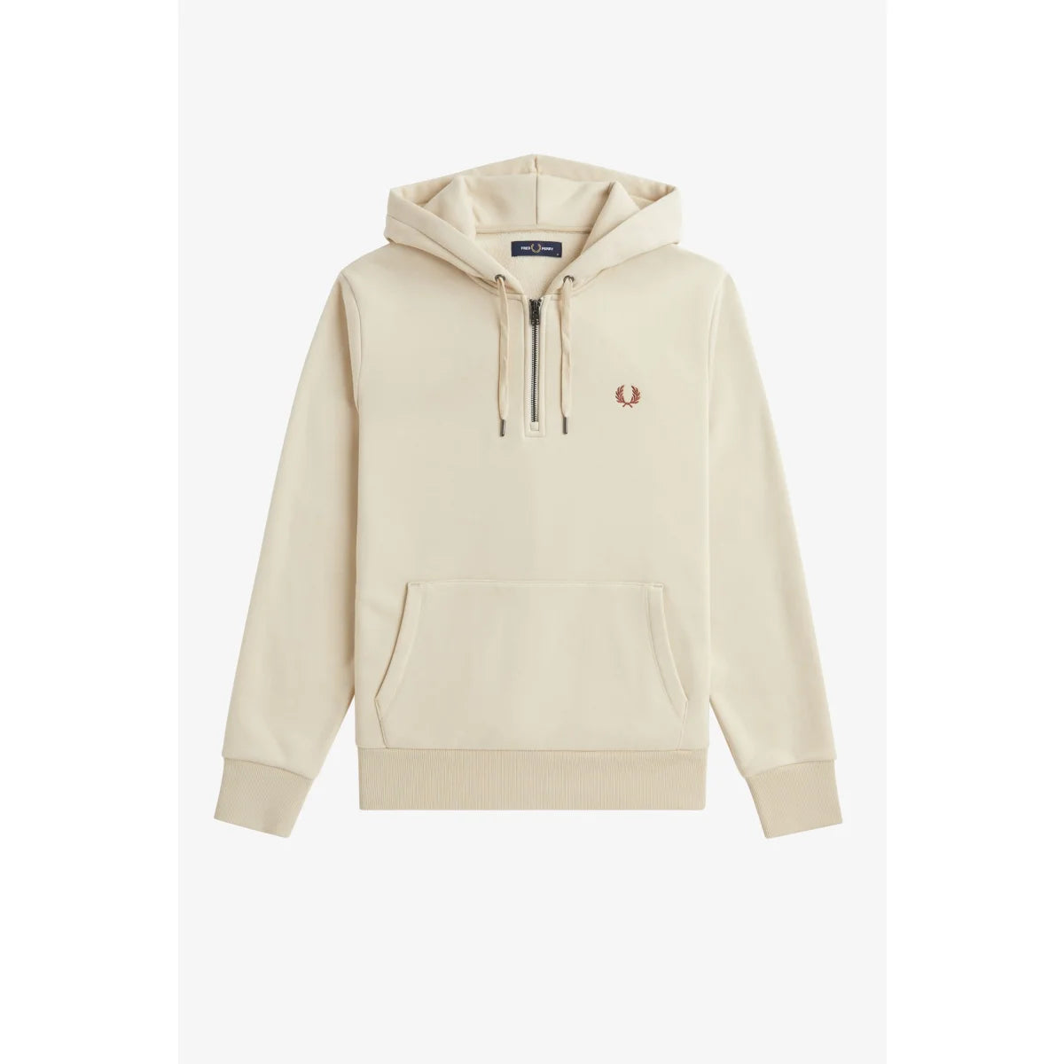 Hooded Fleece Back Sweatshirt, Oatmeal