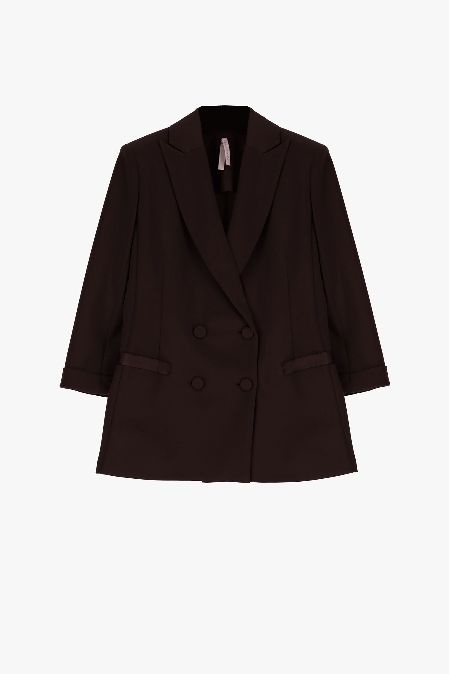 Double-Breasted Blazer, Cacao