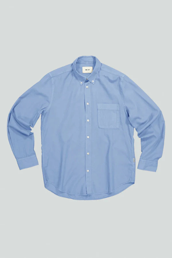 ARNE BD 5655 SHIRT, TINT BLUE