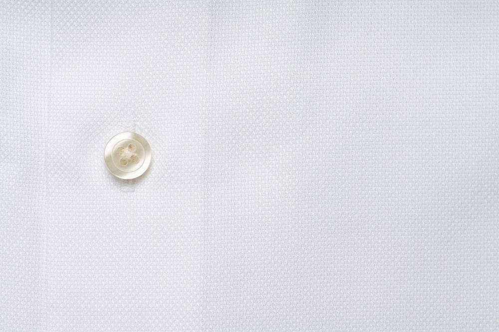 DEN HVIDE SKJORTE MED STRUKTUR, SLIM, WHITE, UDG.