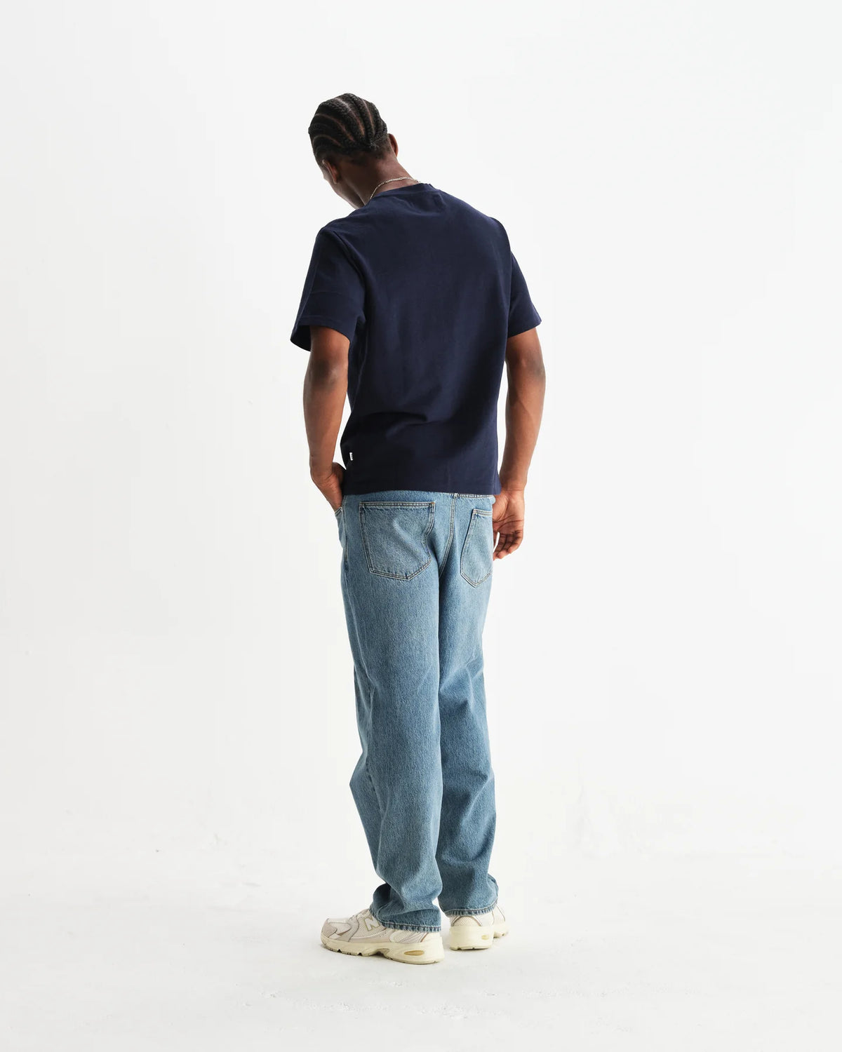 DEAN ORGANIC T-SHIRT, NAVY