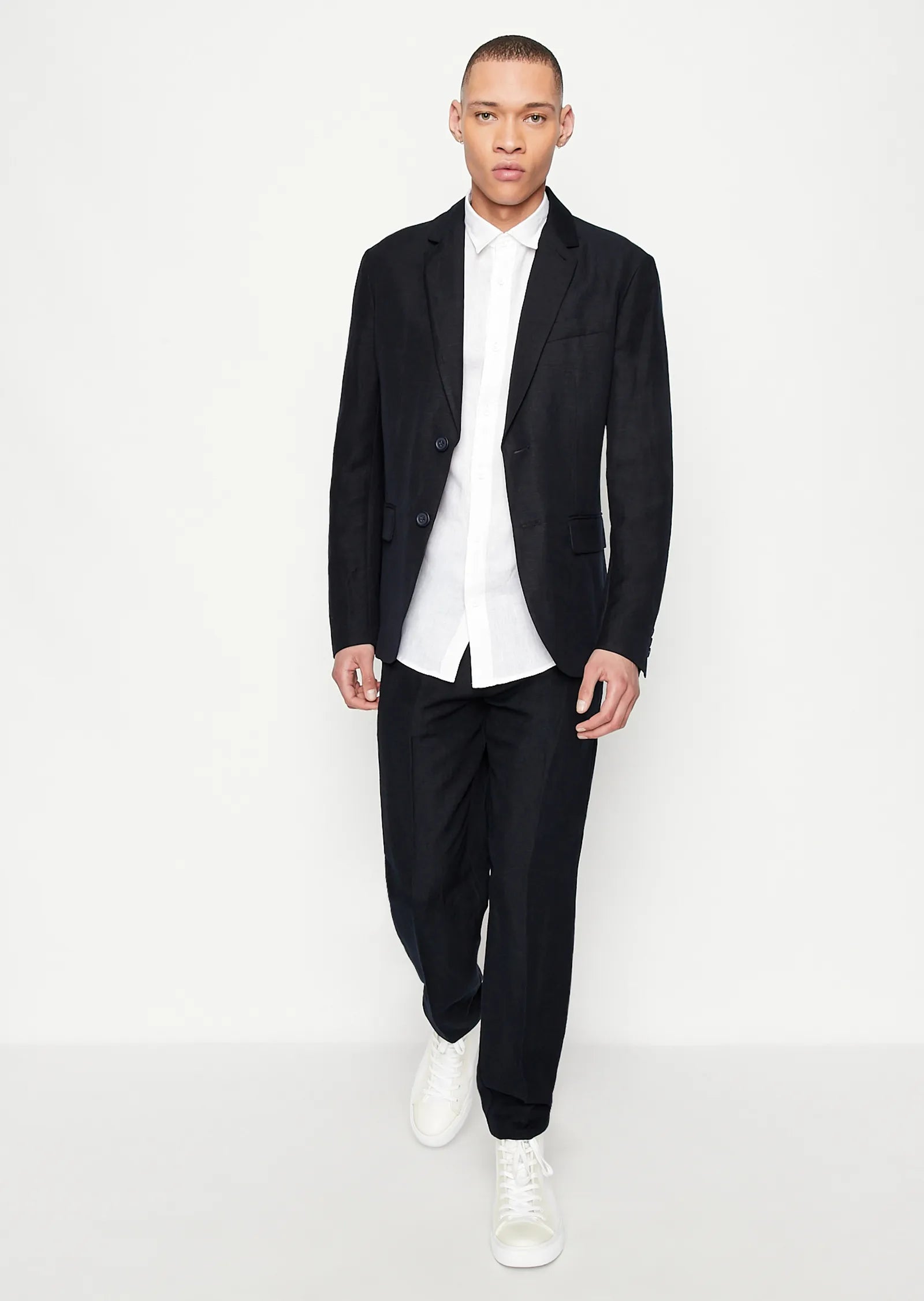 Man Woven Shirt, White