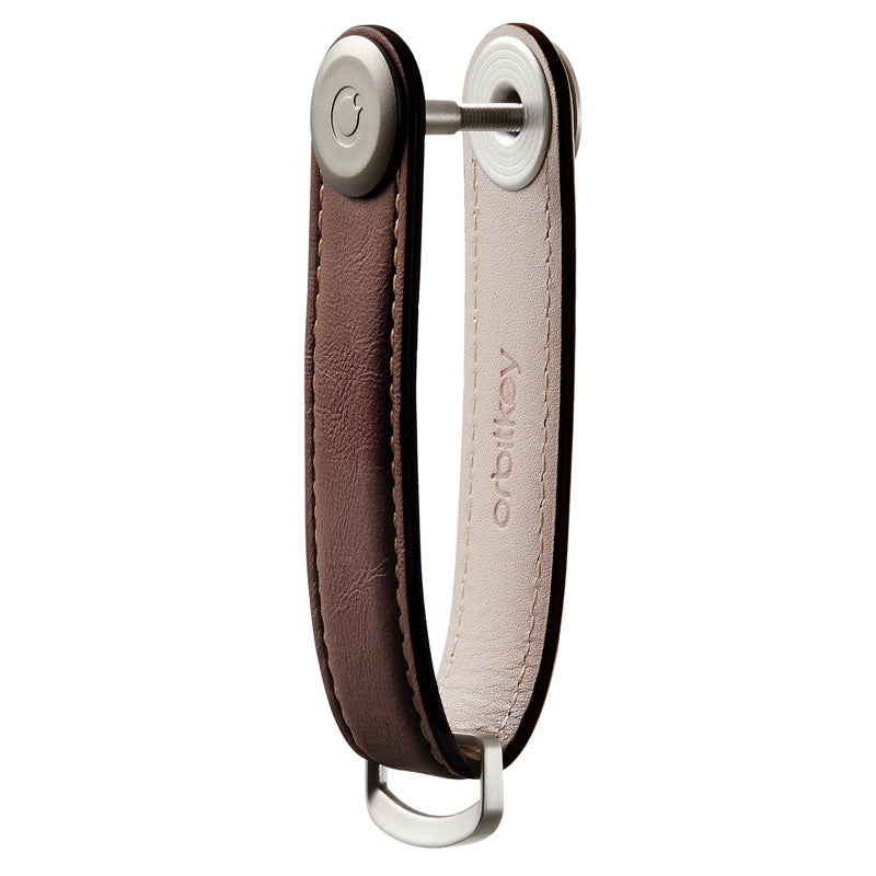 Orbitkey 2.0 leather, espresso/brown