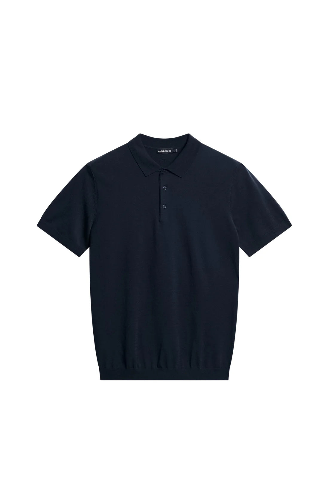 Ridge Knitted Polo, JL Navy