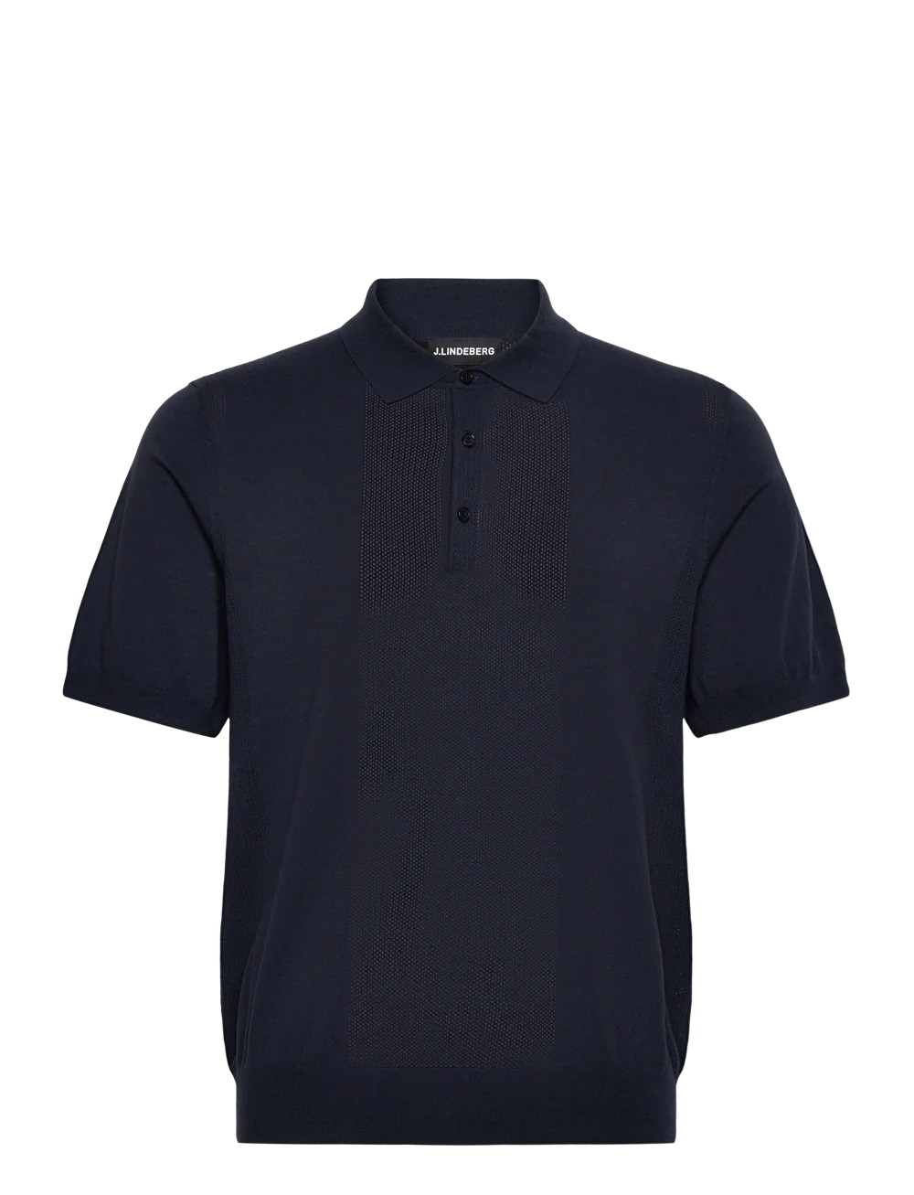 Reymond Solid Stripe Polo, JL Navy