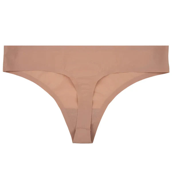 LOU BRIEF STRING, LIGHT BROWN