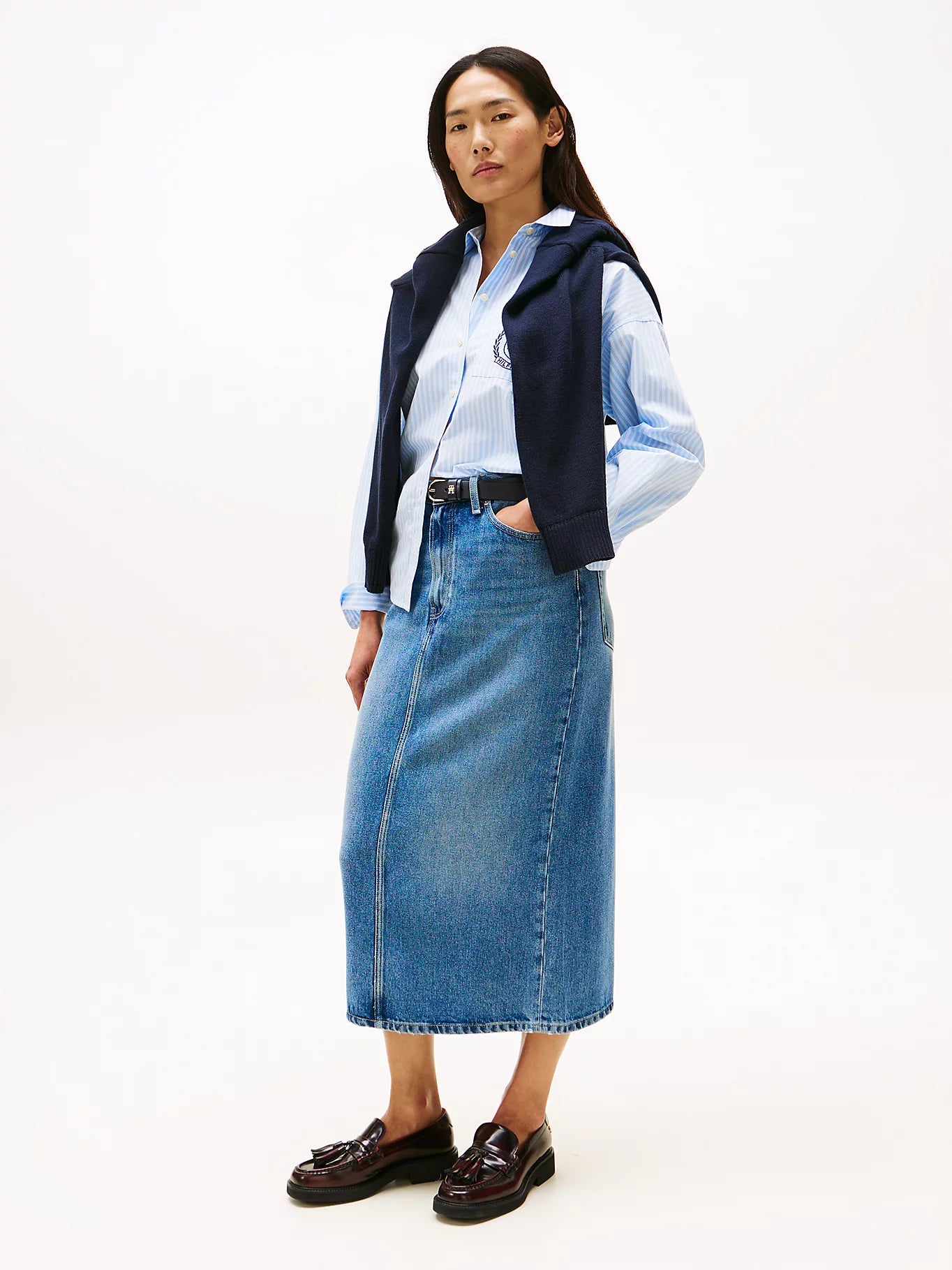 DNM Lana Midi HW Skirt, Lana