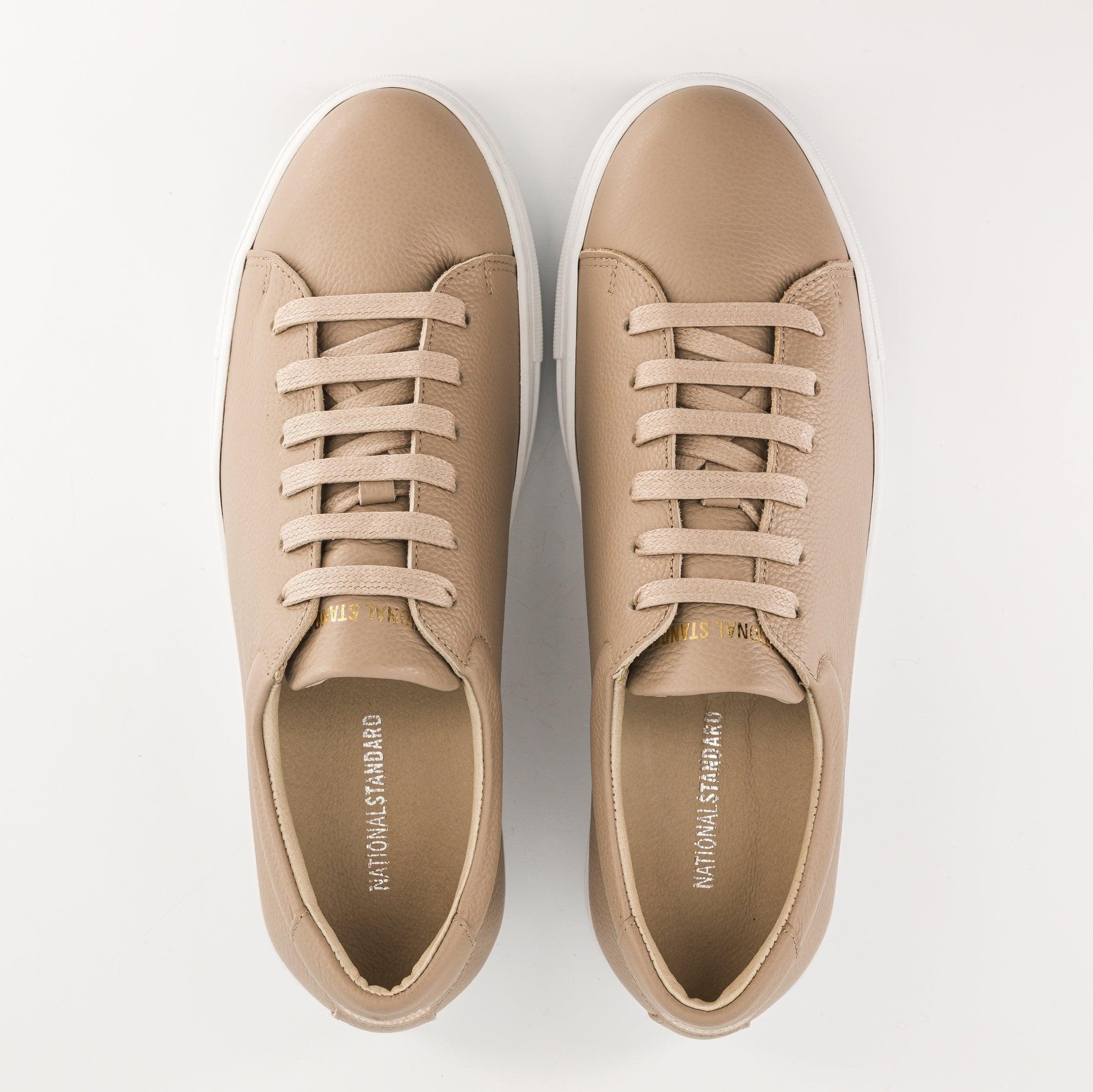 Edition 3 Sneakers, Beige Grained