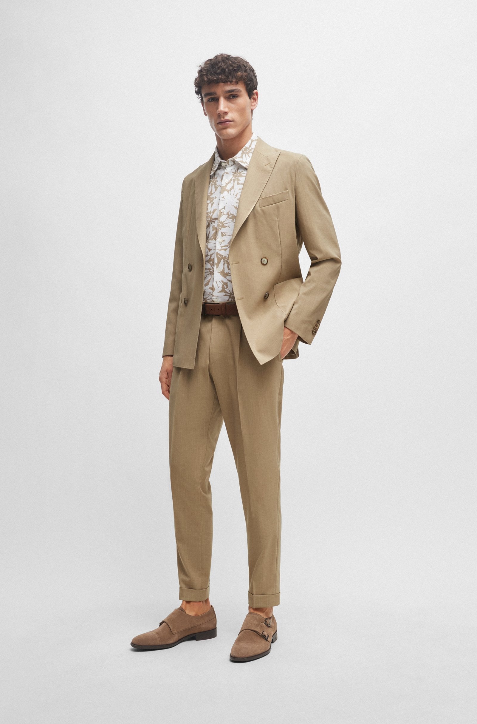 Colby Monk Stsd, Medium Beige