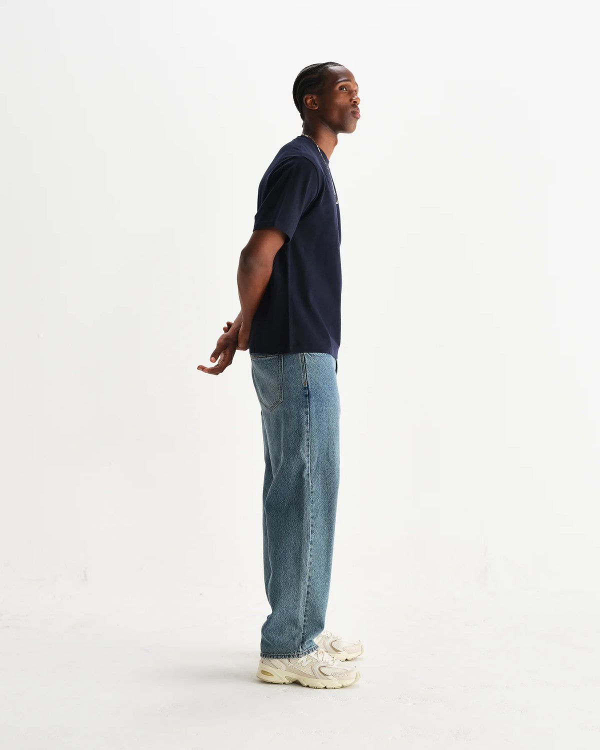 DEAN ORGANIC T-SHIRT, NAVY