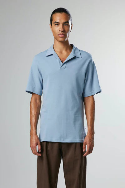 ROSS 3463 SS POLO, ASHLEY BLUE
