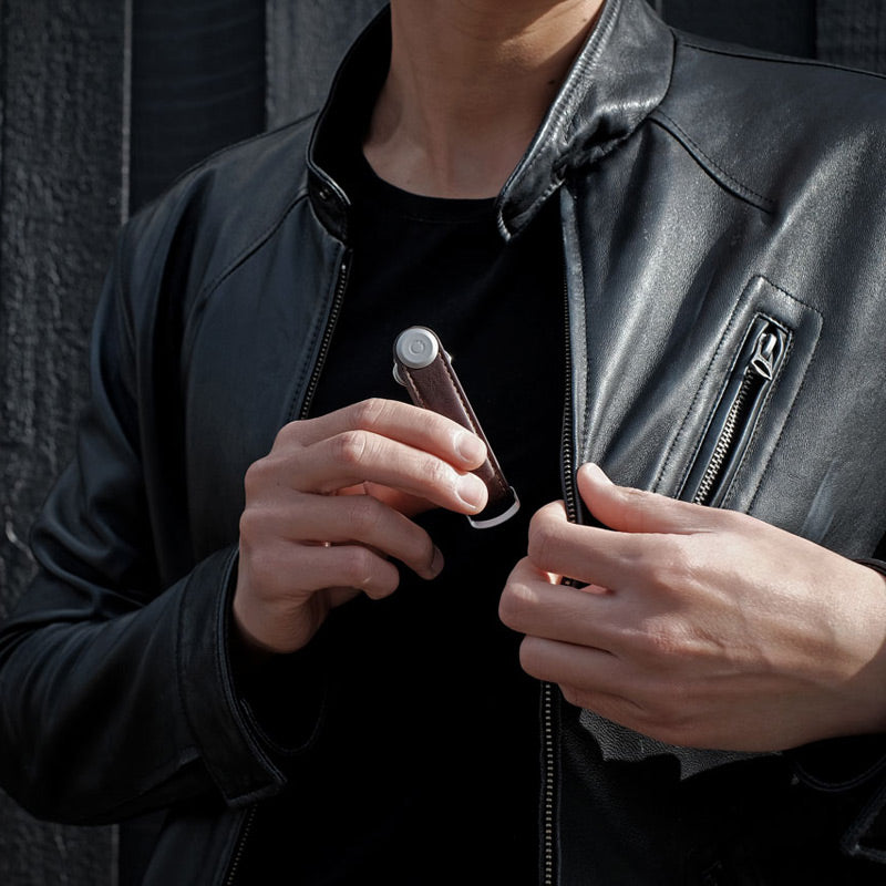 Orbitkey 2.0 leather, espresso/brown