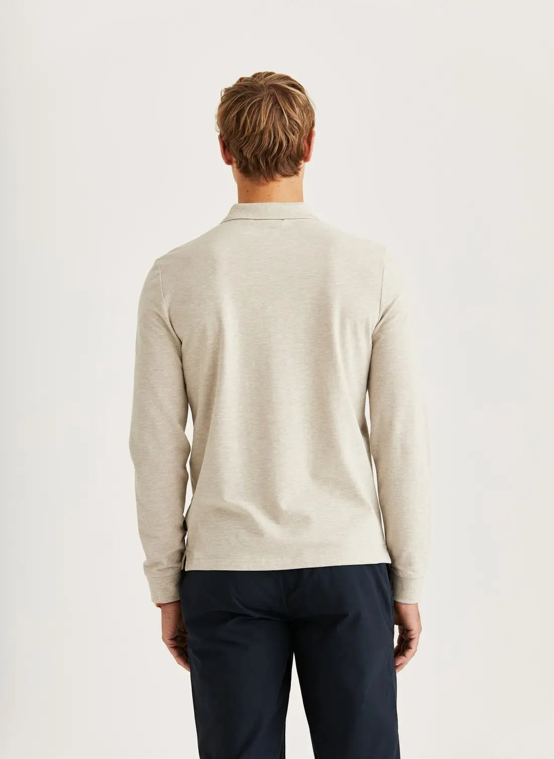 Camden LS Polo Shirt, Khaki