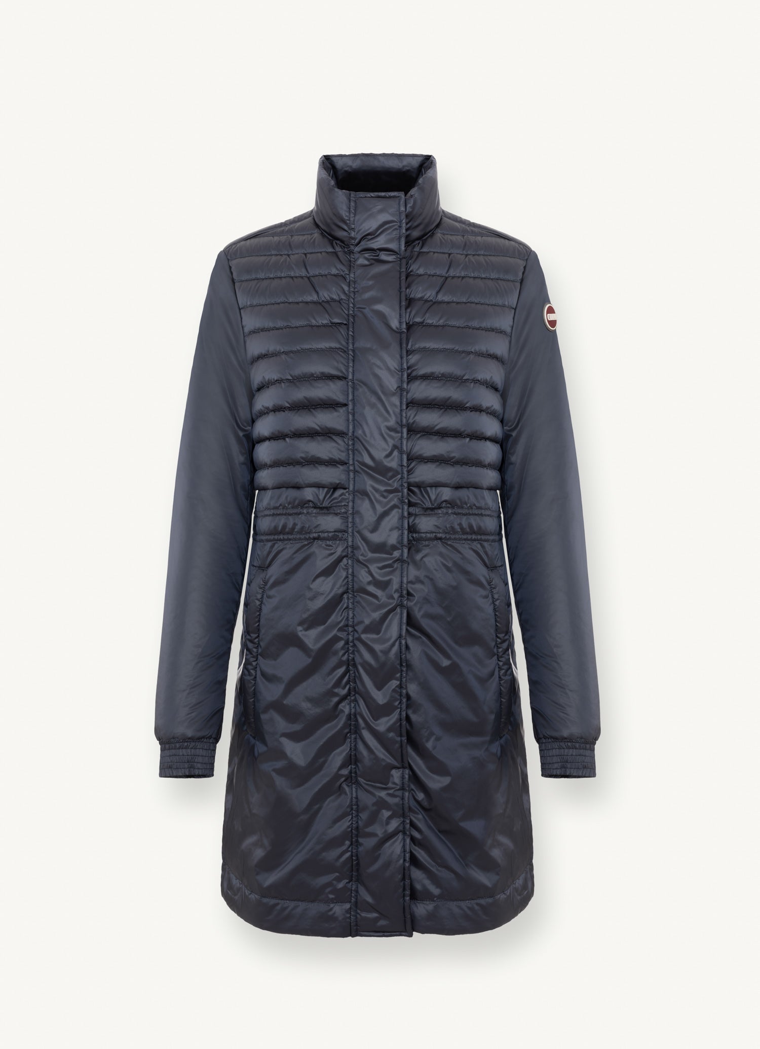 Ladies down jacket, navy