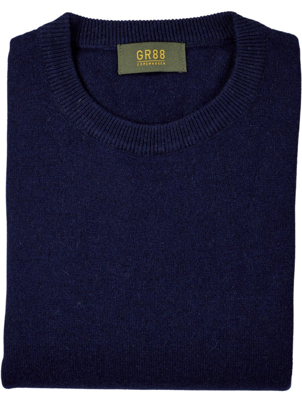 CREW NECK JUMPER 50/50, NAVY