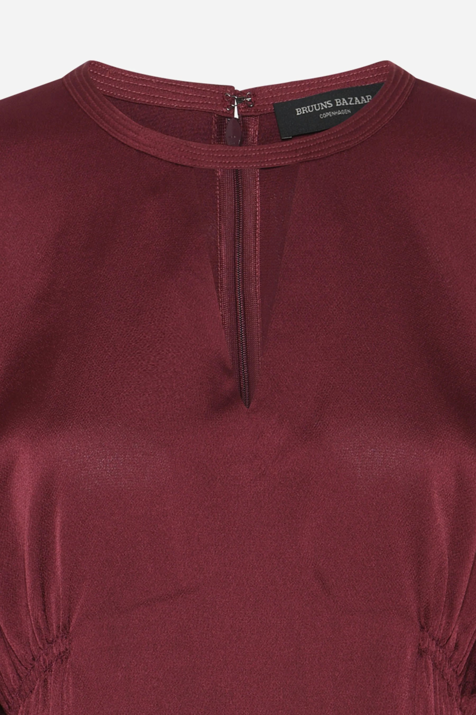 ACACIA VENILA BLOUSE, BURGUNDY