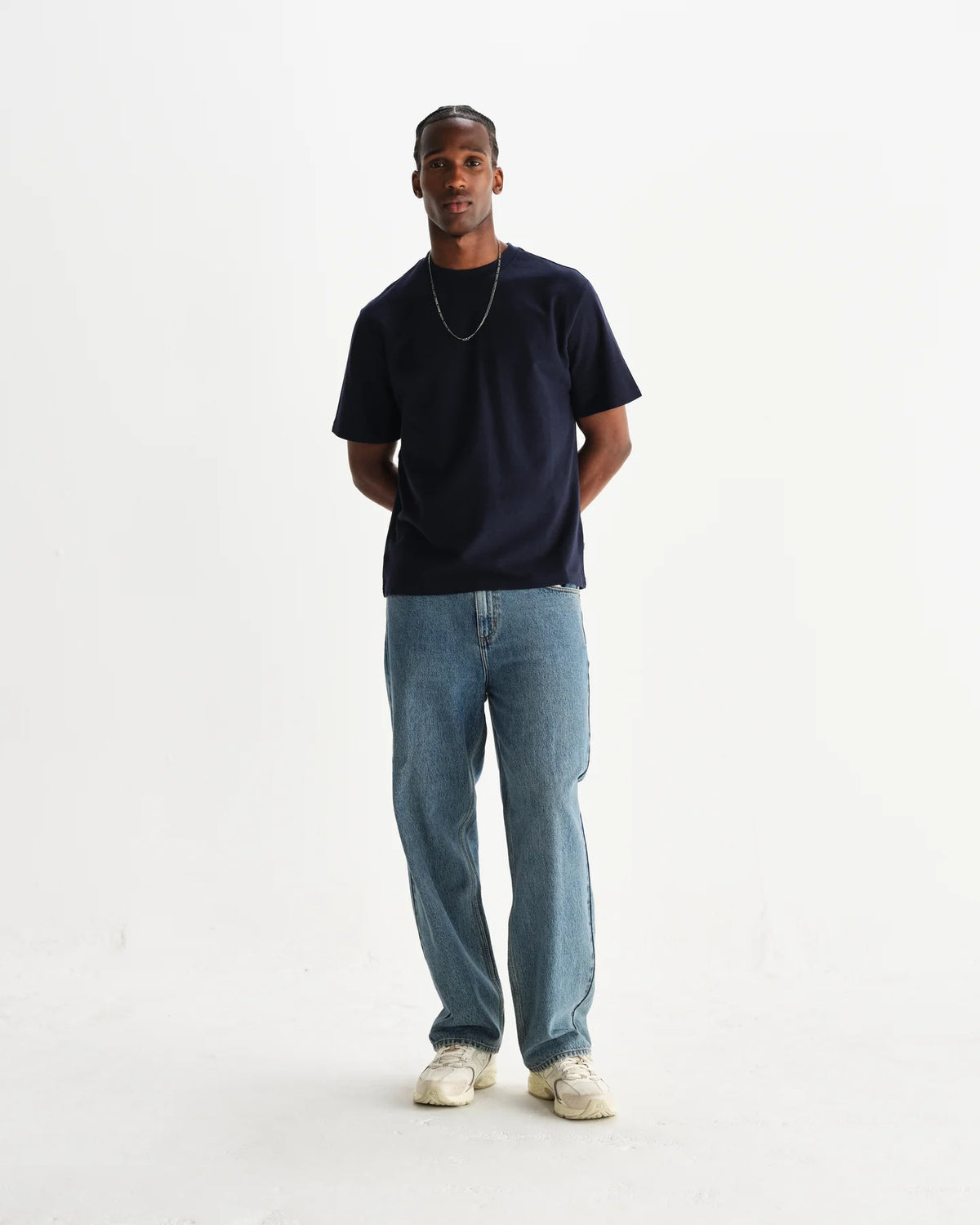 DEAN ORGANIC T-SHIRT, NAVY