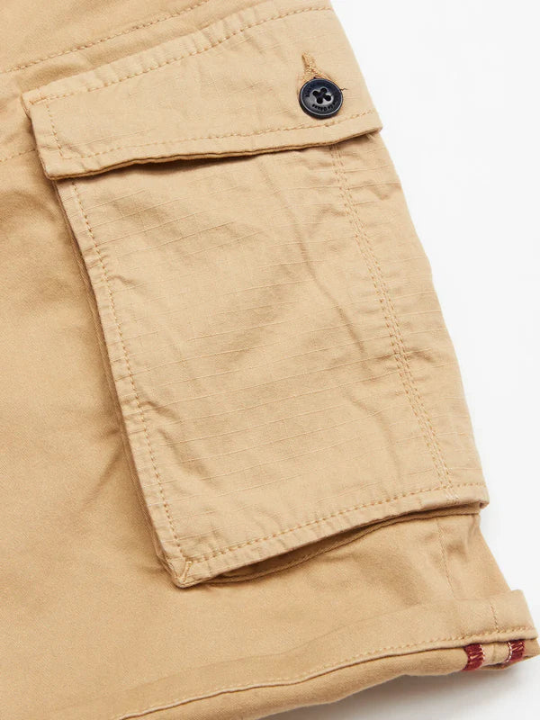 PAULINO CARGO SHORTS, KHAKI