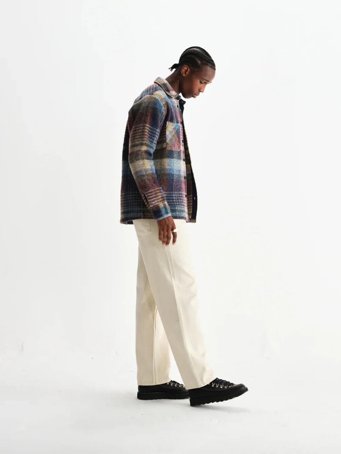 WHITING OVERSHIRT, BLUE MULTI