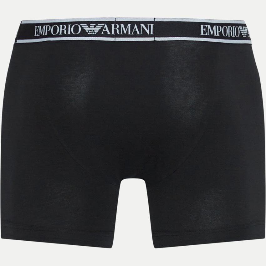 Man Knitted Underwear Set, Nero/Nero/Nero
