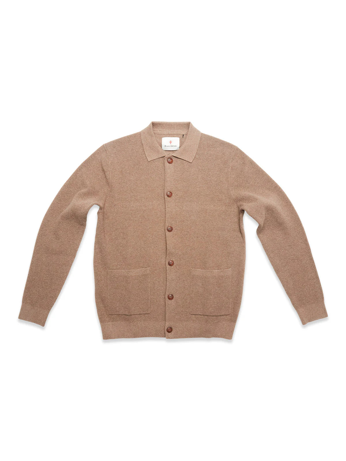 GIFU KNIT CARDIGAN, CHOCOLATE MELANGE