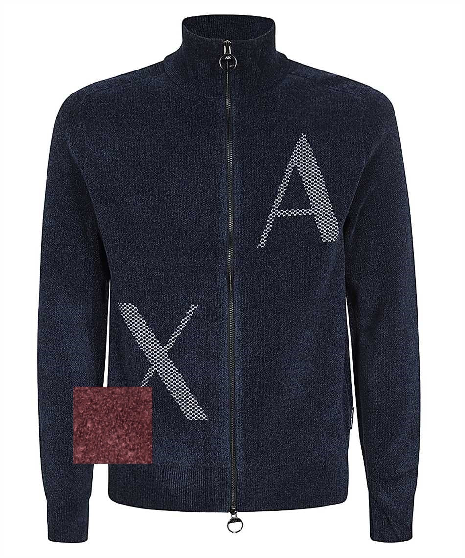 Man Knitted Cardigan (wine)