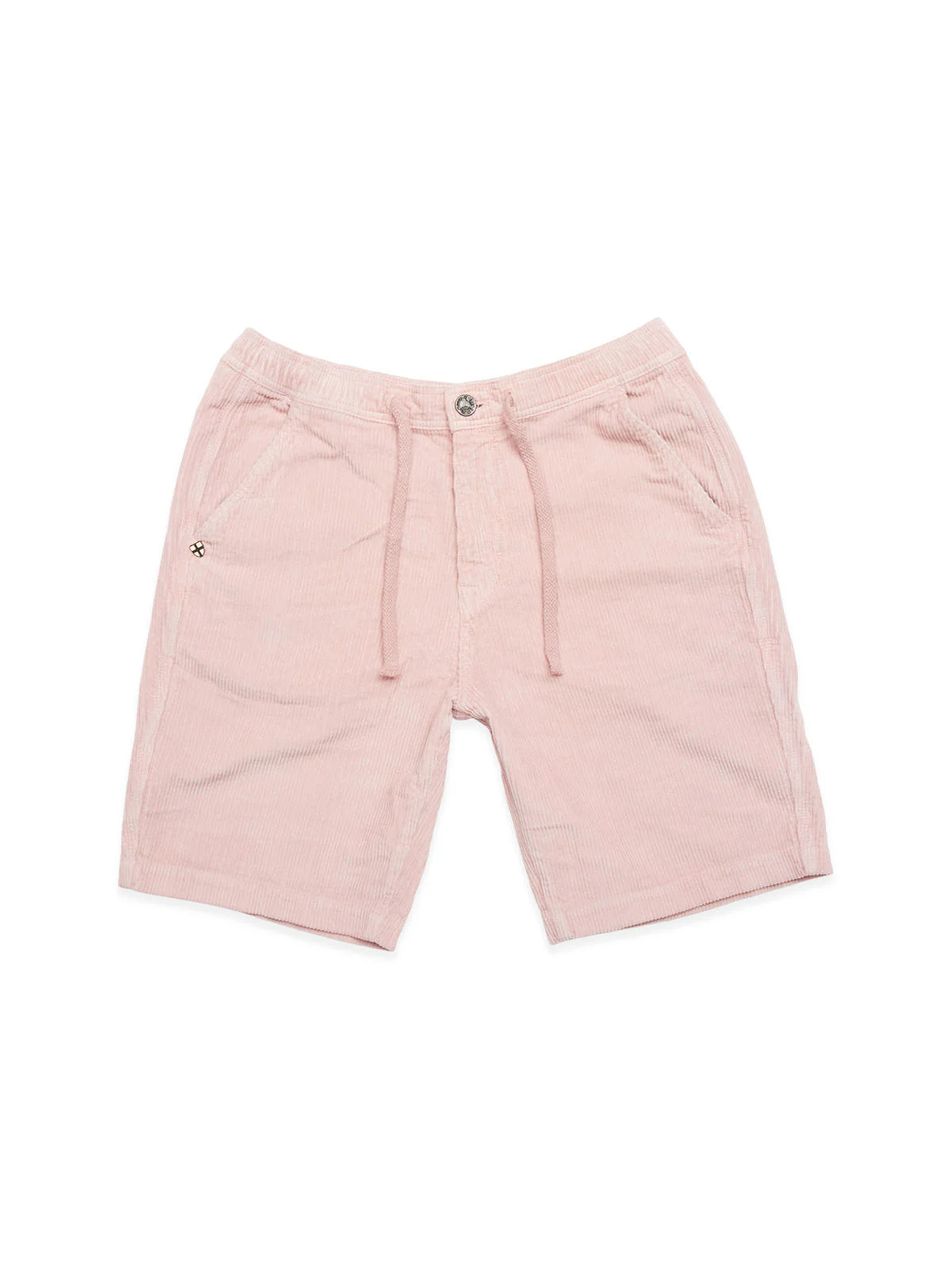 Crivello Cord Shorts, Porcelain Pink