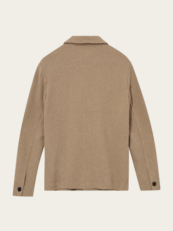 AUSTIN KNIT OVERSHIRT, DUNE