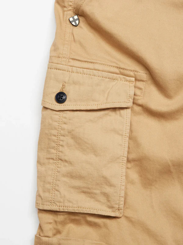 PAULINO CARGO SHORTS, KHAKI