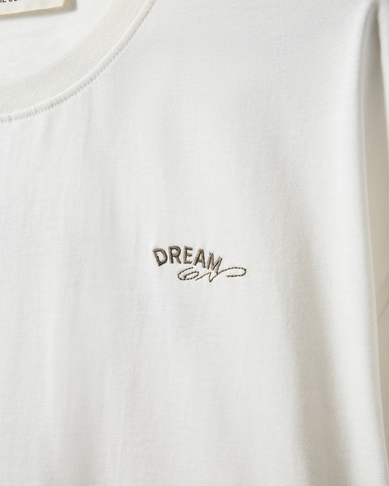 VERA BOXY T-SHIRT, SNOW WHITE