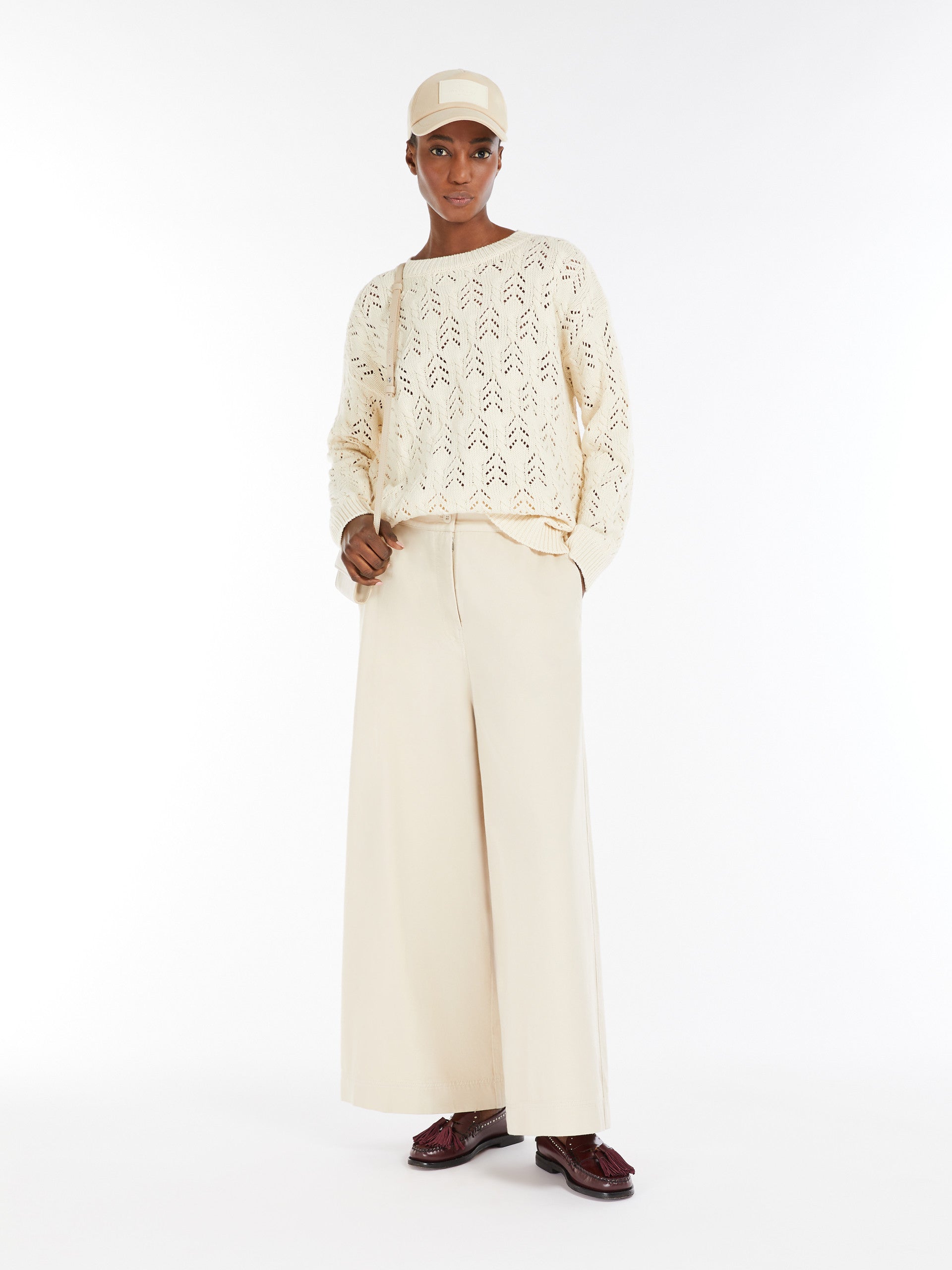 Teramo Sweater, Ecru