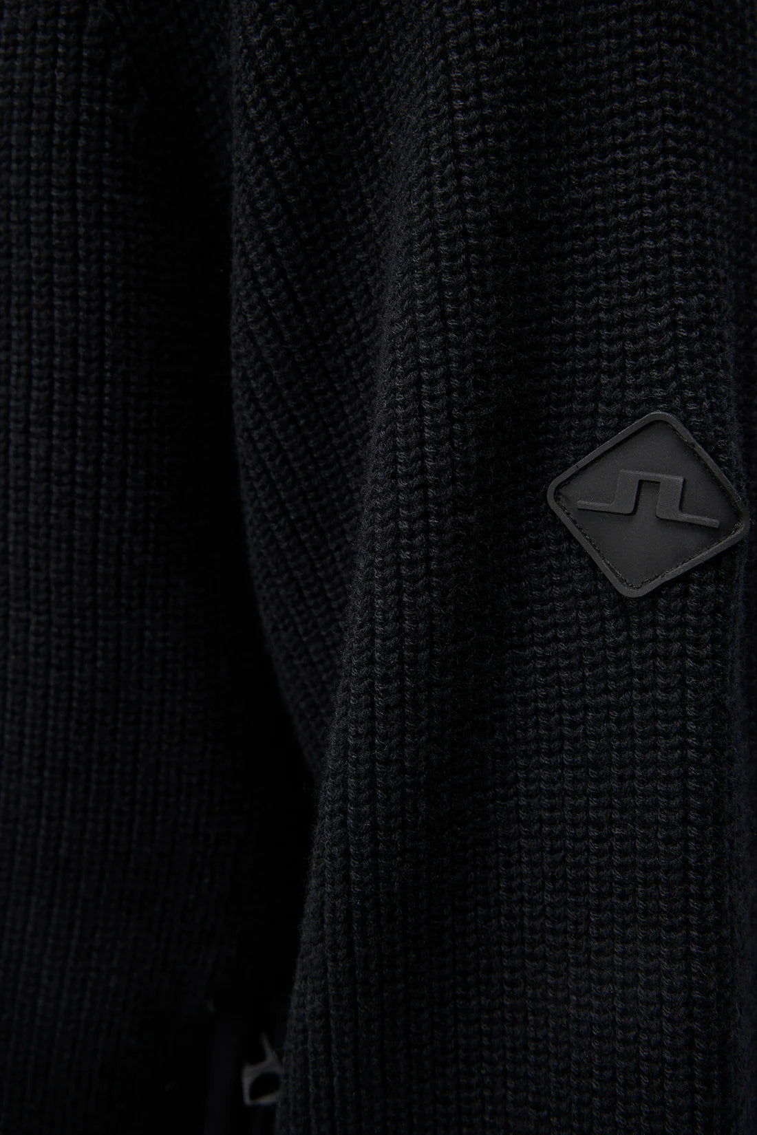 Kyler Wool Blend Zip (black)