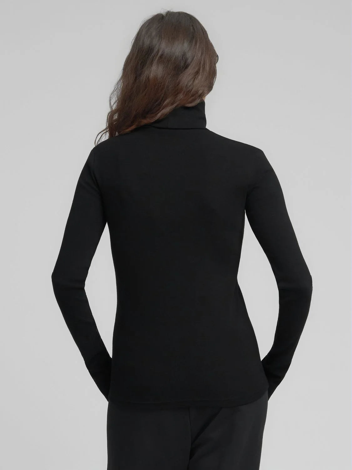 LONG SLEEVED T-SHIRT, BLACK