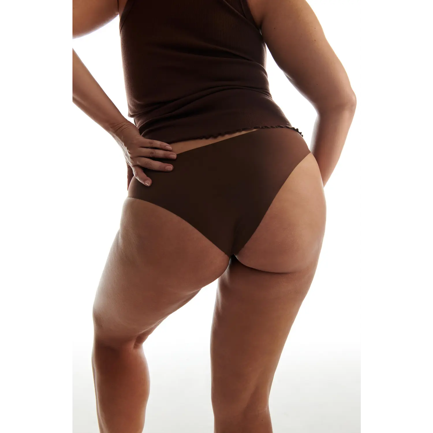 Kate brief, dark brown