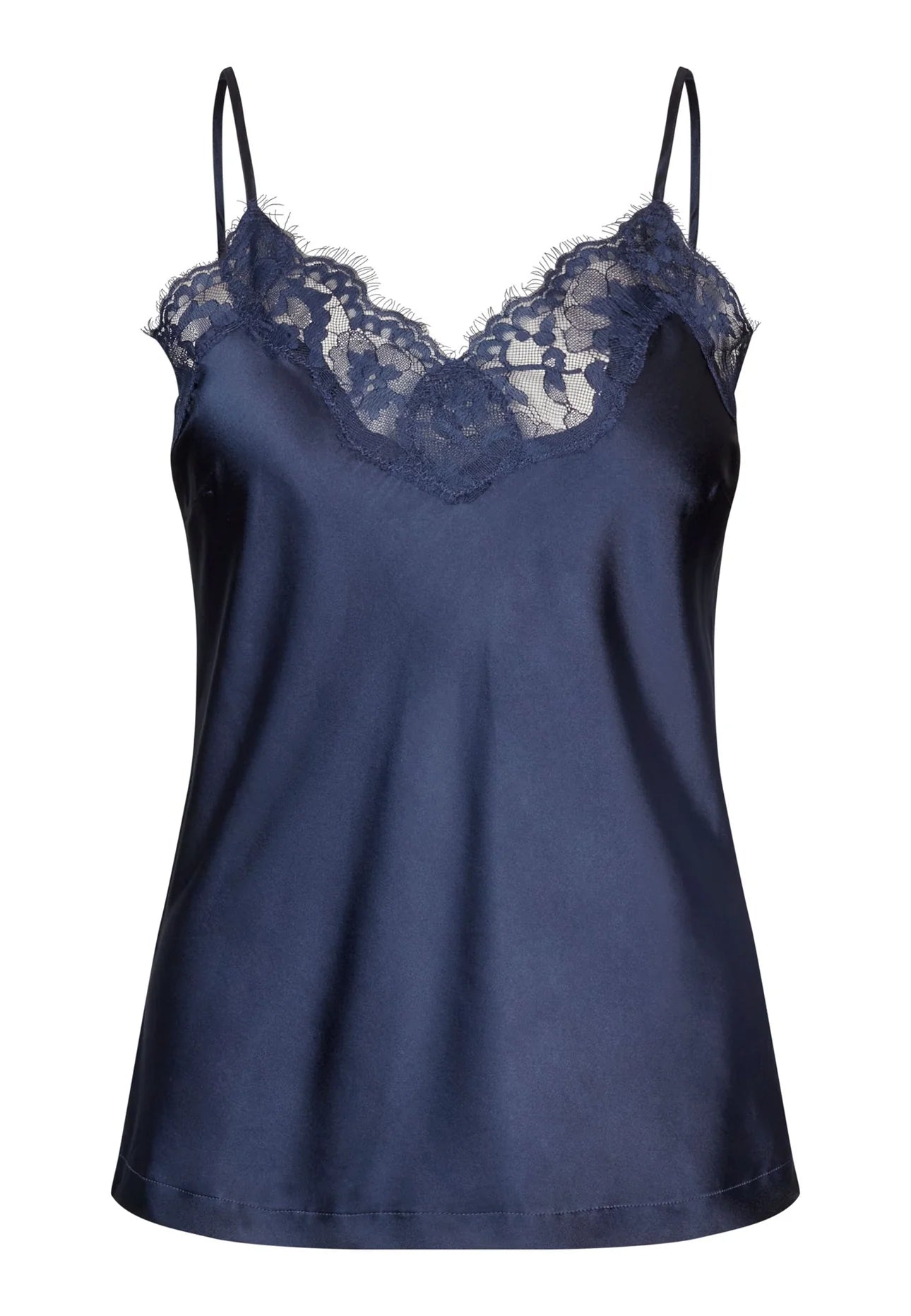 VerinaDea Strap Top w/ Lace Detail, Imperial