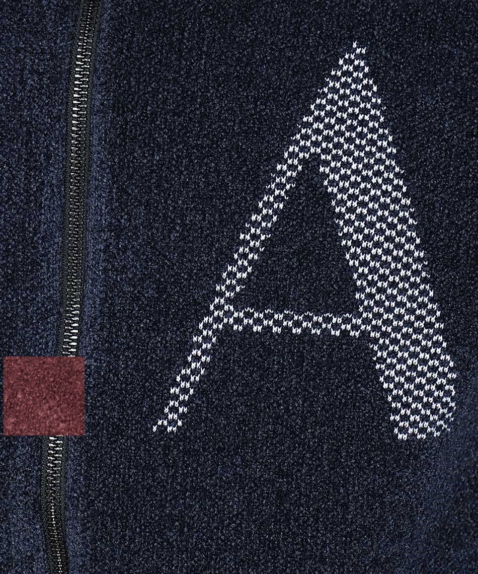 Man Knitted Cardigan (wine)