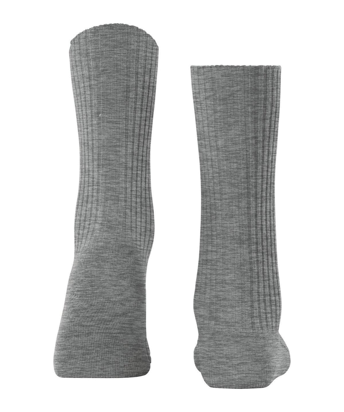 Cosy Wool Boot Women Boot socks, Light Grey Mel.