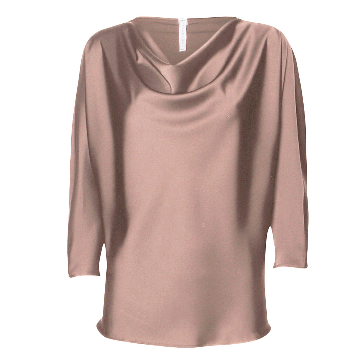 Waterfall blouse (LS) Tortora